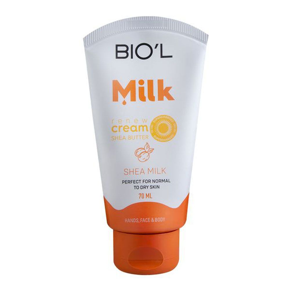 کرم مرطوب کننده تیوپی میلک Milk شیا بیول