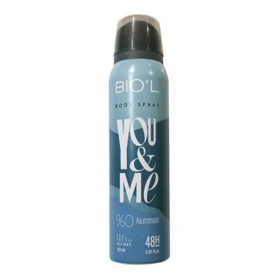اسپری بدن مردانه YOU & ME بیول